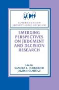 Emerging Perspectve Decision Resrch