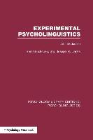 Experimental Psycholinguistics (PLE