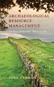 Archaeological Resource Management