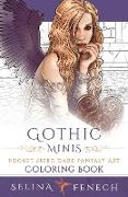 Gothic Minis - Pocket Sized Dark Fantasy Art Coloring Book