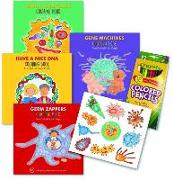 Enjoy Your Cells Series Coloring Books, 4-Book Gift Set