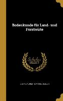 GER-BODENKUNDE FUR LAND- UND F