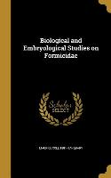 BIOLOGICAL & EMBRYOLOGICAL STU