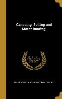 CANOEING SAILING & MOTOR BOATI