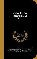 Collection des constitutions, Tome 3