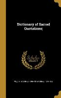 DICT OF SACRED QUOTATIONS
