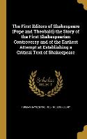 1ST EDS OF SHAKESPEARE (POPE &