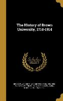 HIST OF BROWN UNIV 1714-1914