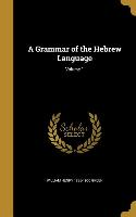 GRAMMAR OF THE HEBREW LANGUAGE