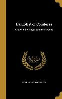 HAND-LIST OF CONIFERAE