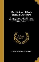 HIST OF EARLY ENGLISH LITERATU