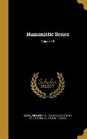 Humanistic Series, Volume 13