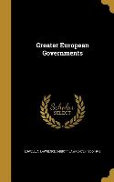 GREATER EUROPEAN GOVERNMENTS