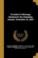 PRESIDENTS MESSAGE RELATING TO