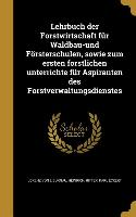 GER-LEHRBUCH DER FORSTWIRTSCHA