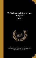 VEDIC INDEX OF NAMES & SUBJECT