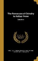 ROMANCES OF CHIVALRY IN ITALIA