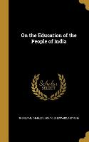 ON THE EDUCATION OF THE PEOPLE