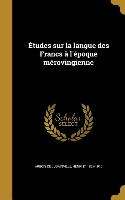 Études sur la langue des Francs à l'époque mérovingienne