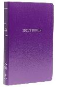 KJV, Gift and Award Bible, Leather-Look, Purple, Red Letter, Comfort Print