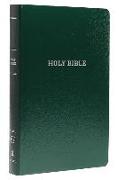 KJV, Gift and Award Bible, Leather-Look, Green, Red Letter, Comfort Print