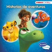 Te cuento, me cuentas una historia Disney. Historias de aventuras : Buscando a Nemo, El viaje de Arlo y El rey León