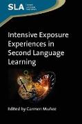 Intensive Exposure Experiences in Second Language Learning