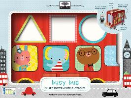 Green Start Wooden Toy Shape Sorter: Busy Bus