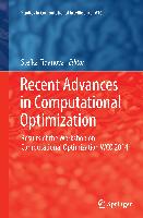 Recent Advances in Computational Optimization