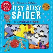 Jigsaw Puzzle and Book Itsy Bitsy Spider Set