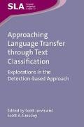 Approaching Language Transfer Through Text Classification