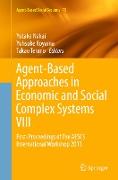 Agent-Based Approaches in Economic and Social Complex Systems VIII