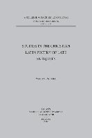 Studies in the Christian Latin Poetry of Late Antiquity