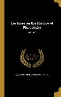 LECTURES ON THE HIST OF PHILOS