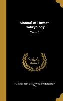 MANUAL OF HUMAN EMBRYOLOGY V02