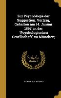 GER-ZUR PSYCHOLOGIE DER SUGGES