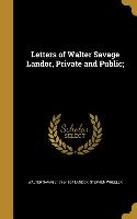LETTERS OF WALTER SAVAGE LANDO