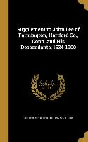 SUPPLEMENT TO JOHN LEE OF FARM