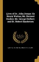 LIVES OF DR JOHN DONNE SIR HEN