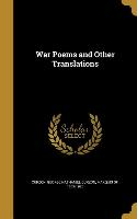WAR POEMS & OTHER TRANSLATIONS