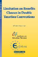 Limitation on Benefits Clauses in Double Taxation Conventions