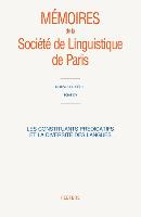 Les Constituants Predicatifs Et La Diversite Des Langues