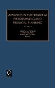 Advances in Mathematical Programming and Financial Planning
