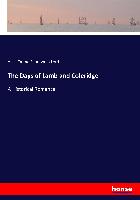 The Days of Lamb and Coleridge