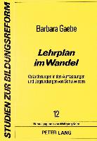 Lehrplan im Wandel