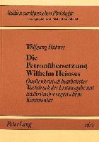 Die Petronübersetzung Wilhelm Heinses