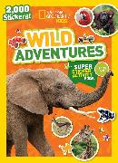 National Geographic Kids Wild Adventures Super Sticker Activity Book