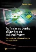 TRANSFER AND LICENSING OF KNOW-HOW AND INTELLECTUAL PROPERTY, THE