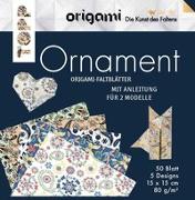 Origami Faltblätter Ornament