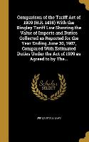 Comparison of the Tariff Act of 1909 (H.R. 1438) with the Dingley Tariff Law Showing the Value of Imports and Duties Collected as Reported for the Yea
